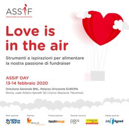 Assif Day 2020: Love is in the air. Aperte le iscrizioni