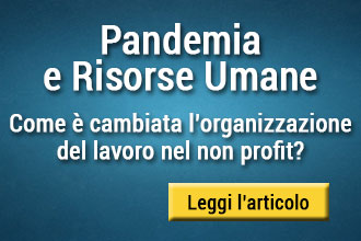 Pandemia e Risorse Umane nel non profit