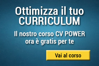 Ottimizza il tuo cv per il terzo settore con corso free banner cv power