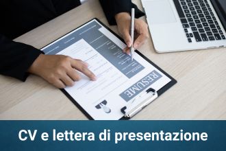 CV e lettera di presentazione