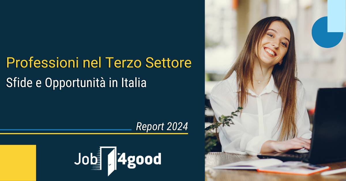 Professioni nel Terzo Settore _ Report 2024 job4good